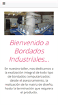 Mobile Screenshot of bordados-ind.com